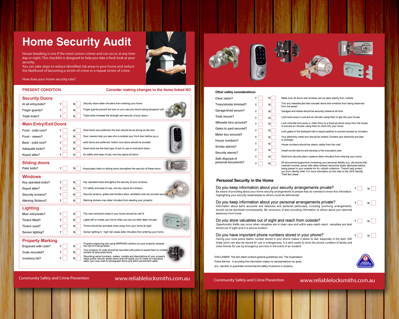 Flyer Design by Sbss for reliable locksmiths | Design #1866822