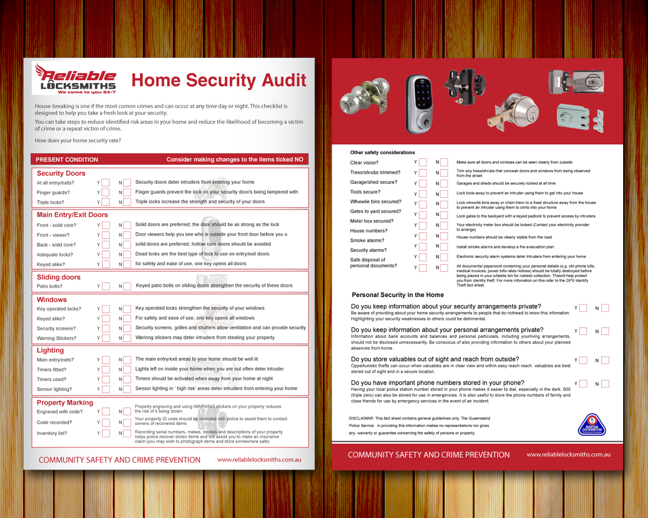 Diseño de Flyer por Sbss para reliable locksmiths | Diseño #1866841