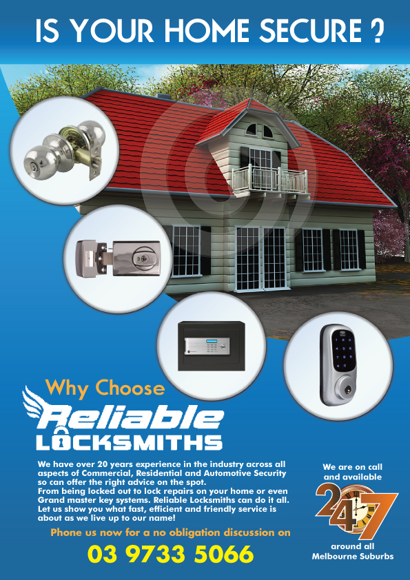 Flyer Design by Impressive Solutions for reliable locksmiths | Design #1843764