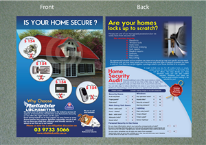 Flyer Design by Impressive Solutions for reliable locksmiths | Design: #1874175
