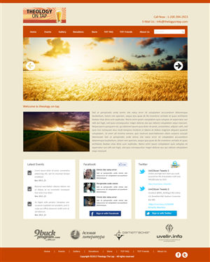 Design Wordpress par pb pour Ex Corde Pictures | Design : #1840169