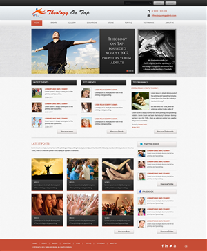 Design Wordpress par pb pour Ex Corde Pictures | Design : #1840182