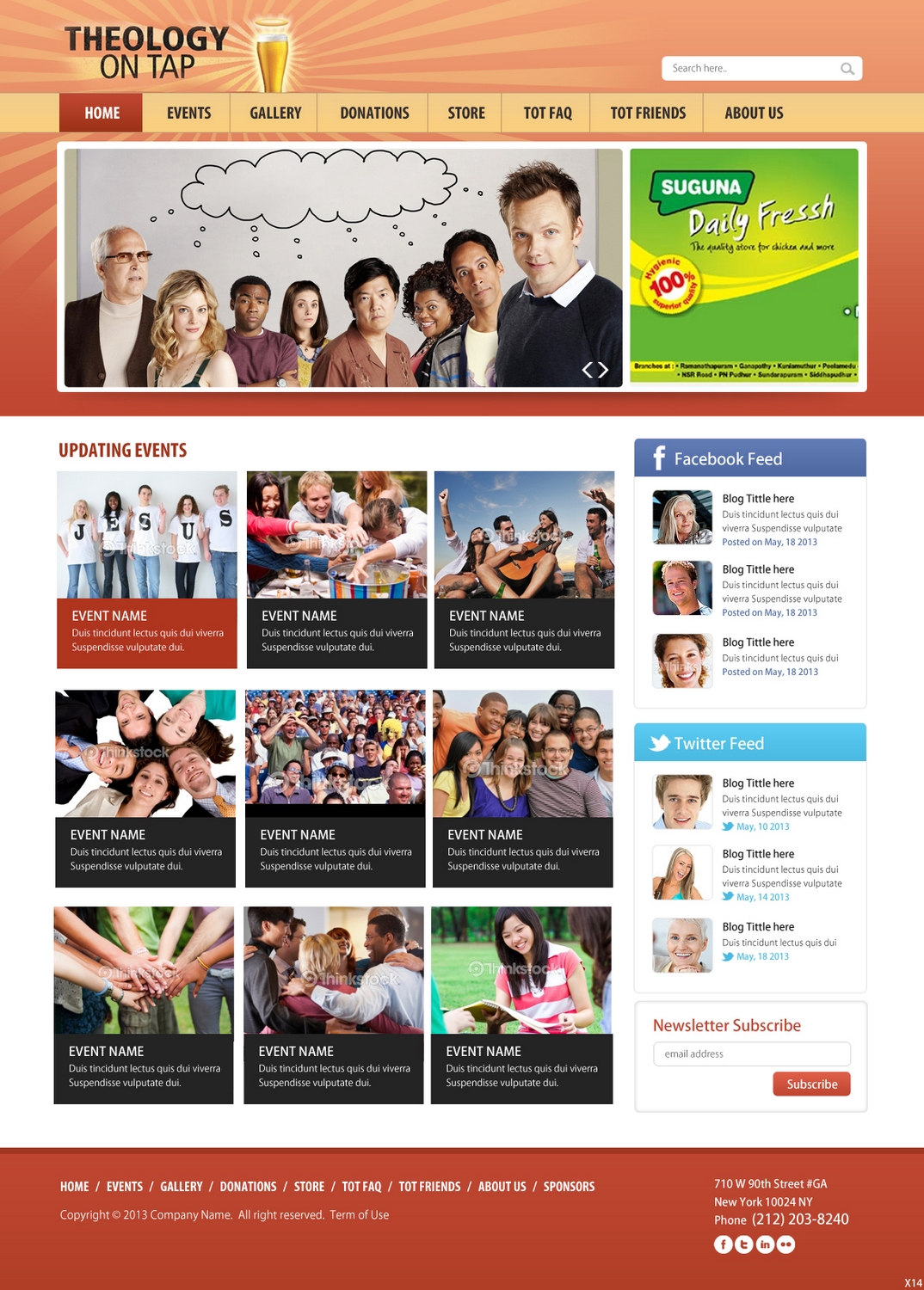 Design Wordpress par pb pour Ex Corde Pictures | Design : #1840185