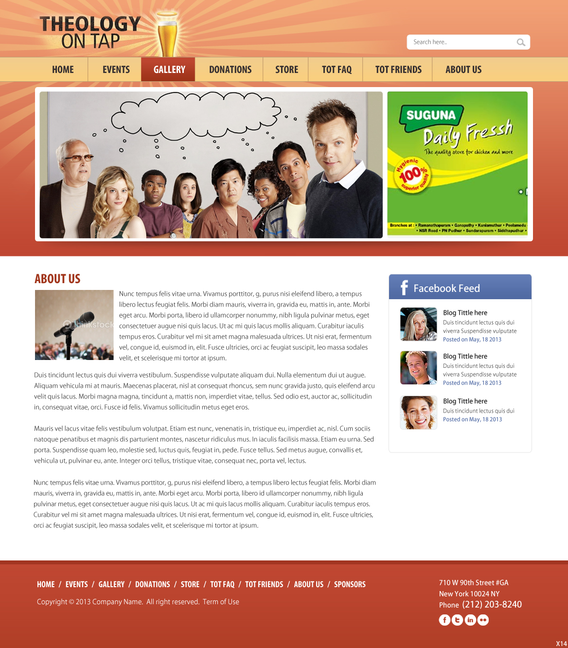 Design Wordpress par pb pour Ex Corde Pictures | Design #1921961