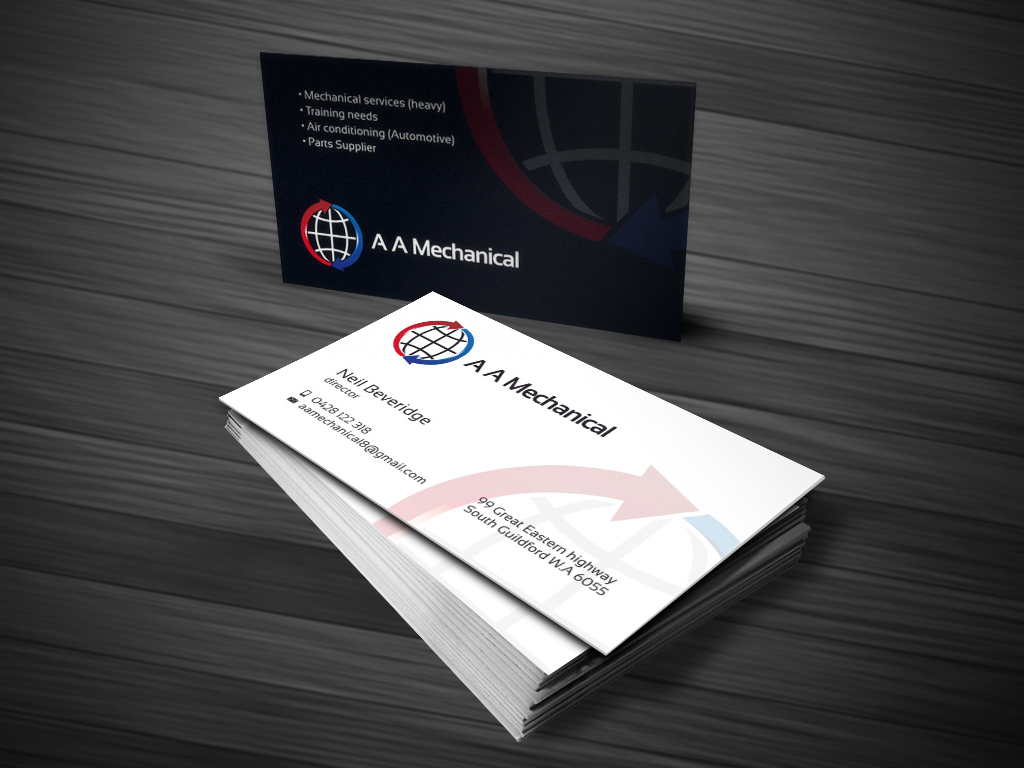 Business Card Design by Atvento Graphics for this project | Design #1828108