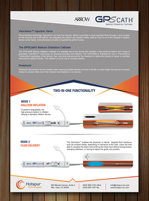 Flyer Design by Sbss for Teleflex | Design: #1848021