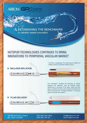 FLYER for conference  - two-sided Medical device  | Flyer-Design von Sbss