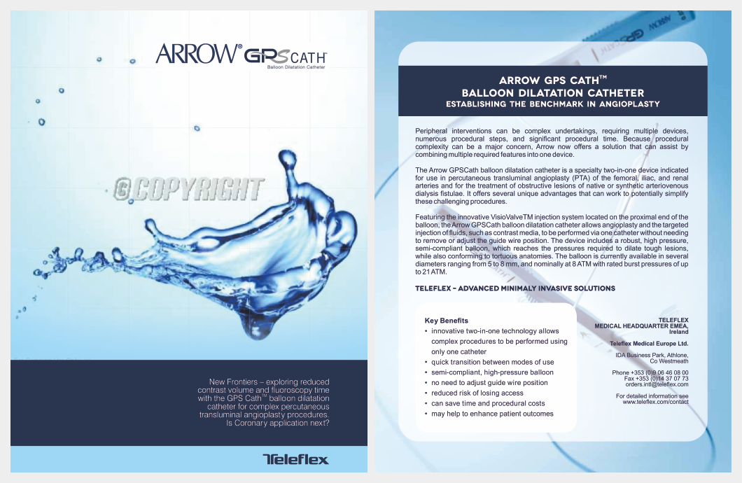 Flyer Design by barinix for Teleflex | Design #1852529