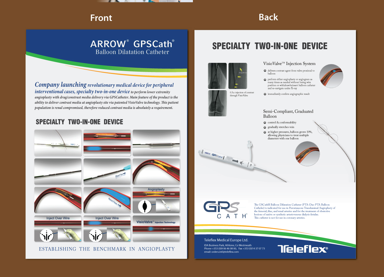 Flyer Design by meet007 for Teleflex | Design #1900531