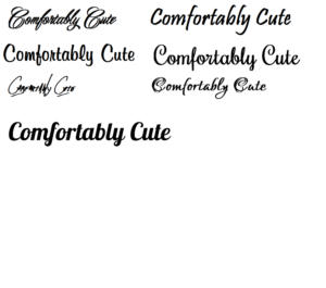 Logo Design by amedoshi.sado for Comfortably Cute | Design: #7195328