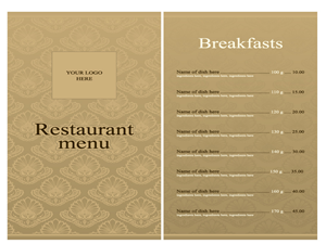 Menu Design by gracesia