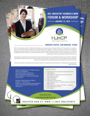 Flyer Design by debdesign for I-LinCP | Design: #7218272