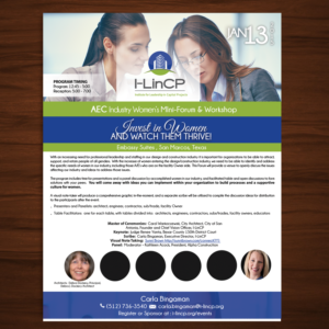 Flyer Design by Vivid Designz1 for I-LinCP | Design: #7968594
