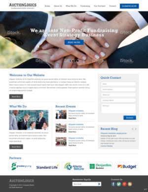 Web-Design von pb für Kelly Barfield & CO dba AuctionLogics | Design: #7222546