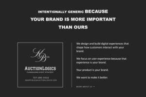 Web-Design von MorDesigns für Kelly Barfield & CO dba AuctionLogics | Design #7258609