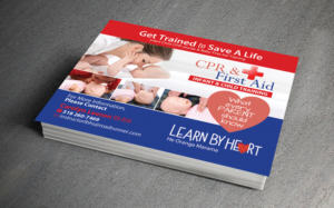 Postcard Design by NatPearlDesigns for Learn by Heart Services | Design: #7245912