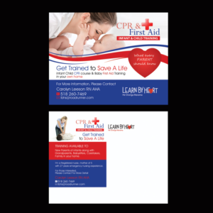 Postcard Design by NatPearlDesigns for Learn by Heart Services | Design: #7271213