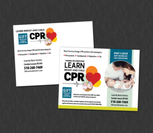 Postcard Design by 365 studio for Learn by Heart Services | Design: #7270933