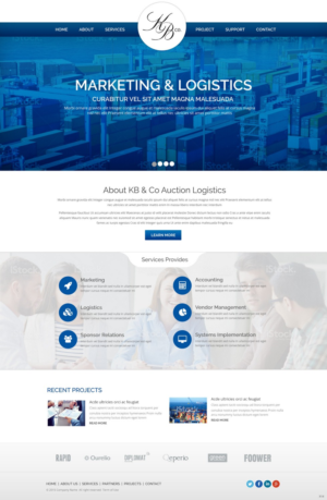 Web Design by pb for this project | Design #7222771
