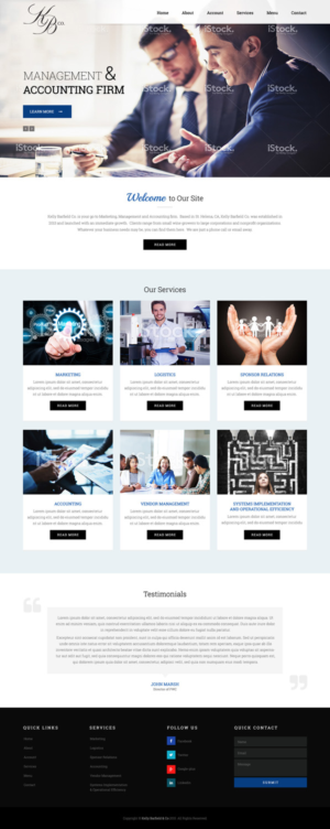 Web-Design von Sujit Banerjee für dieses Projekt | Design: #7229851