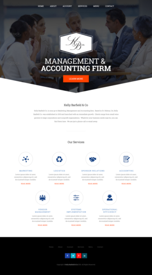 Web Design by Sujit Banerjee for this project | Design: #7229907