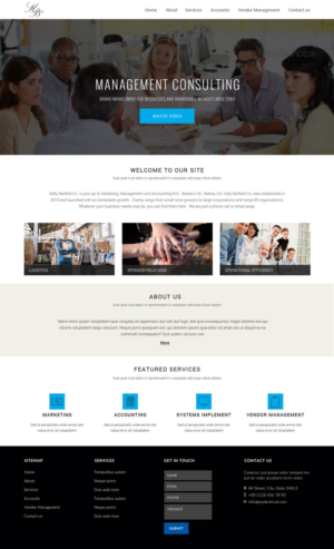 Web Design by Sujit Banerjee for this project | Design: #7229977