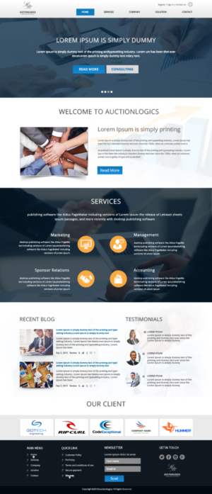 Web Design by debdesign for this project | Design: #7231549