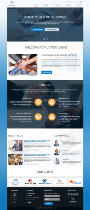 Web Design by debdesign for this project | Design: #7231569