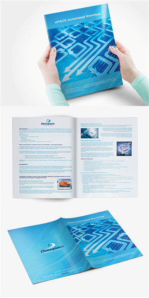 Design de Brochure par Sarah Mathews pour Docupace | Design : #1840227