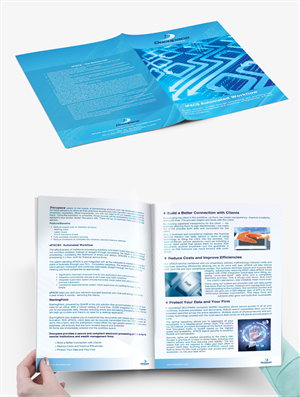 Design de Brochure par Sarah Mathews pour Docupace | Design : #1864901