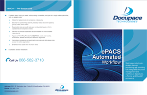 Design de Brochure par Ignited Design Studio pour Docupace | Design : #1872764