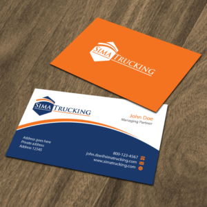 Business Card for national trucking company | Business Card Design by Dezero