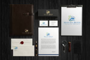 Logo Design by B.Tibéri for Maui Sea Breeze Vacation Rentals LLC | Design: #7335302