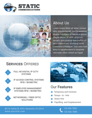 Diseño de Flyer por Material Design para este proyecto | Diseño: #7299572