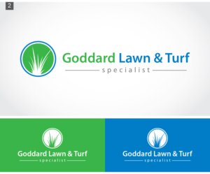 Logo Design by Ayaan ahmed for Goddard Lawn & Turf Specialist | Design: #7205574