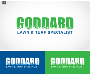 Logo Design by Ayaan ahmed for Goddard Lawn & Turf Specialist | Design: #7209987