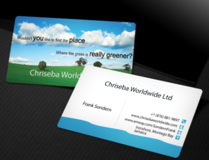 Business Card Design by Pixi Dust for Chriseba Worldwide Ltd. | Design: #7230767