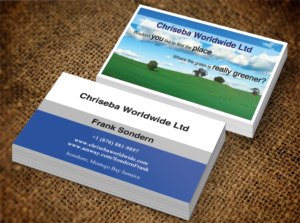 Business Card Design by Pixi Dust for Chriseba Worldwide Ltd. | Design: #7230777
