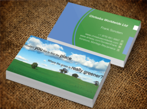Business Card Design by Pixi Dust for Chriseba Worldwide Ltd. | Design: #7231318