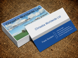 Business Card Design by Lanka Ama for Chriseba Worldwide Ltd. | Design: #7230673