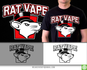 Rat Vape | Logo Design by Fatboy Graphic