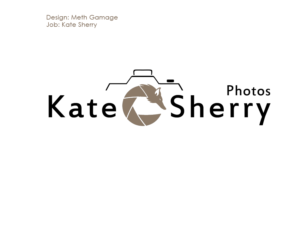 Logo Design by Meth Visula for kate sherry photography | Design: #7225270