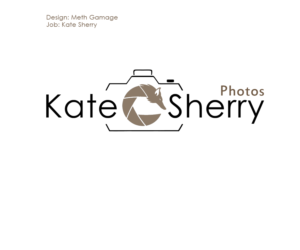 Logo Design by Meth Visula for kate sherry photography | Design: #7225271