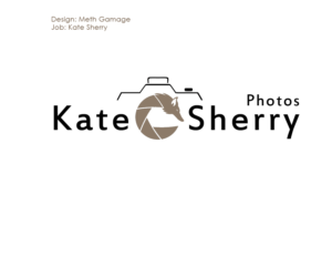 Logo Design by Meth Visula for kate sherry photography | Design: #7225275