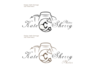 Logo Design by Meth Visula for kate sherry photography | Design: #7258569