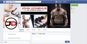 Facebook Design by uk for John Donehue Jiu Jitsu & MMA | Design: #7247614