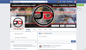 Facebook Design by rdesign12 for John Donehue Jiu Jitsu & MMA | Design: #7275584