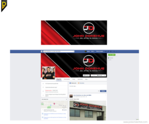 Facebook Design by poisonvectors for John Donehue Jiu Jitsu & MMA | Design: #7243396