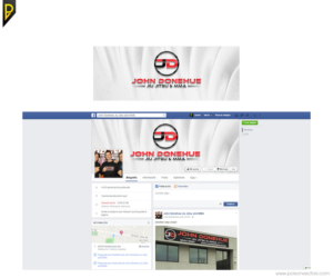 Facebook Design by poisonvectors for John Donehue Jiu Jitsu & MMA | Design: #7329862