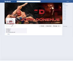 Facebook-Design von ochaTheAngel für John Donehue Jiu Jitsu & MMA | Design #7207771
